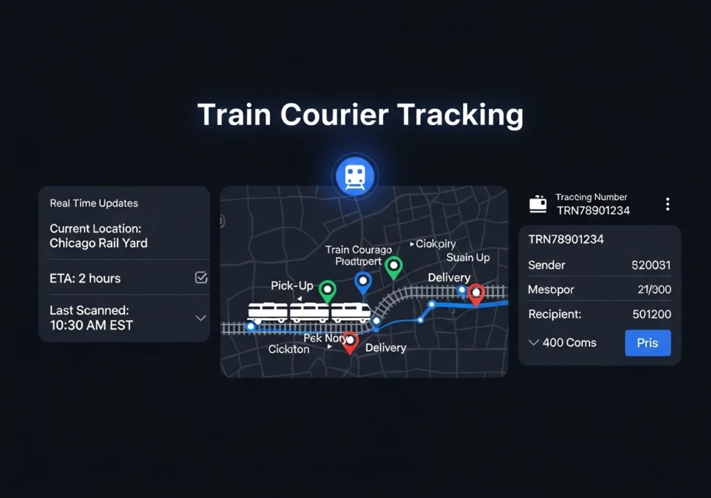 Train Courier Delivery Time in India
Train courier tracking, also known as railway parcel tracking, refers to the shipment monitoring system for parcels transported through Indian Railways' extensive network. Parcels consist of small packages which are carried mainly by passenger carrying trains on Indian Railways (IR). As of now, parcel booking/delivery is allowed at around 750 stations over Indian Railways. Understanding how to track your train courier ensures you stay informed about your shipment's journey through India's vast railway network.
## What is Train Courier Tracking?
Indian Railways' Online Parcel Services enable customers to book and track parcels transported through passenger trains. The parcel management system includes barcoding on each consignment for train parcel tracking, with status updates transmitted through GPRS network from mobile devices by scanning barcodes. Each parcel receives a Progressive Reference Record (PRR) number that serves as the tracking identifier throughout the journey.
## How to Track Train Courier Shipments
### Method 1: Official Indian Railways Parcel Website
Visit www.parcel.indianrail.gov.in for official tracking:
1. Navigate to the Indian Railways parcel website
2. Locate the tracking or status inquiry section
3. Enter the Progressive Reference Record (PRR) number mentioned in Parcel Way Bill (PWB)/Luggage Ticket (LT) given to the consignor at the time of booking
4. Click "Track" or "Check Status" button
5. View comprehensive shipment details including booking, loading, transit, and delivery status
### Method 2: Third-Party Tracking Platforms
Use courier aggregator websites for convenient tracking:
- Access multi-courier tracking websites that support railway parcels
- Enter your PRR number or tracking number
- Select "Indian Railway Parcel" from courier list if required
- View real-time status updates
- Bookmark tracking page for easy reference
- Set up email or push notifications for status changes
### Method 3: SMS Notifications
SMS sent to customers (both sender and receiver) at each stage from train parcel booking, loading, unloading to delivery on a registered mobile number given at the time of booking:
- Provide mobile number during parcel booking
- Receive automated SMS at key checkpoints
- SMS includes current location and status
- Save messages for tracking history
- No internet connection required
### Method 4: Mobile Application
Android-based Mobile application is available for the comfort of customers:
- Download Indian Railways parcel tracking app
- Enter PRR number or tracking details
- View real-time updates on mobile device
- Enable push notifications for alerts
- Access booking and tracking from smartphone
### Method 5: Station Inquiry
Contact railway parcel office for manual tracking:
- Approach the Chief Parcel Supervisor of the concerned Railway station
- Provide PRR number and booking details
- Receive verbal updates on parcel status
- Check physical location at sorting hubs
- Inquire about expected delivery timeline
- Report any delays or issues directly
## Train Courier Tracking Number Format
Understanding railway parcel tracking numbers:
| Number Type | Example | Location | Description |
|-------------|---------|----------|-------------|
| PRR Number | 123456789012 | Parcel Way Bill | Primary tracking identifier |
| PWB Number | PWB/2024/123456 | Parcel Way Bill | Booking reference |
| Luggage Ticket Number | LT/SRC/123456 | Luggage Ticket | Alternative tracking ID |
| Consignment Number | CNS123456789 | Booking receipt | Consignment identifier |
## Train Courier Tracking Status Meanings
Understanding railway parcel status updates:
| Status | Meaning | Action Required |
|--------|---------|-----------------|
| Booked | Parcel registered at origin station | Wait for loading confirmation |
| Loaded | Package loaded into train | None required |
| In Transit | Moving through railway network | Monitor progress |
| Reached Junction | Arrived at major railway hub | None required |
| Under Clearance | Documentation or inspection process | Provide documents if requested |
| Arrived at Destination | Reached destination station | Visit station for collection |
| Ready for Delivery | Available for pickup | Collect from parcel office |
| Delivered | Successfully handed to recipient | Verify receipt |
| Detention | Parcel held due to issue | Contact station immediately |
| Over-carried | Missed destination station | Contact destination parcel office |
| Return in Transit | Being sent back to origin | Contact sender urgently |
## Train Courier Delivery Time in India
Railway parcel delivery timelines vary by route and train type:
| Route Type | Travel Distance | Average Delivery Time | Train Type |
|------------|----------------|----------------------|------------|
| Within State | 200-500 km | 1-2 days | Passenger trains |
| Metro to Metro | 500-1500 km | 2-4 days | Express trains |
| Long Distance | 1500-2500 km | 3-5 days | Mail/Express |
| Cross-Country | 2500+ km | 5-7 days | Superfast/Express |
| Same City | Local | Same day/Next day | Local trains |
| Rajdhani Route | Major metros | 1-2 days | Rajdhani trains (fastest rail freight) |
**Factors Affecting Delivery Time:**
- Parcel booking is normally allowed in all passenger trains with scheduled stop of at least 05 minutes at the station
- Train frequency on specific routes
- Number of connecting trains required
- Station stoppage duration for loading/unloading
- Distance between origin and destination
- Type of train service (express, superfast, passenger)
- Weekend and holiday schedules
- Weather conditions affecting rail operations
- Documentation clearance for certain goods
## Items Allowed in Train Courier
Indian Railways carries almost all commodities like Fruits and Vegetables, Food grains, Fish, Poultry items, Electrical items, Cycle, Motorcycle, Scooter, Rickshaw, Machinery items, Medicines, House Hold Goods etc.
**Commonly Transported Items:**
| Category | Examples | Special Requirements |
|----------|----------|---------------------|
| Household Goods | Furniture, appliances, kitchenware | Proper packaging required |
| Two-Wheelers | Bikes, scooters, motorcycles | Documentation needed |
| Electronics | TVs, computers, electronic items | Fragile marking essential |
| Perishables | Fruits, vegetables, food items | Quick transit, proper packing |
| Documents | Papers, books, files | Secure packaging |
| Machinery Parts | Industrial equipment, spare parts | Weight verification |
| Agricultural Products | Seeds, grains, produce | Seasonal availability |
**Prohibited Items:**
Commodities listed in Red Tariff, offensive, contraband, dangerous, explosive, inflammables, etc. are prohibited for carriage as parcel
## Train Courier Booking Process
The parcel management system at www.parcel.indianrail.gov.in has an advanced user-friendly interface. A 120 days advance parcel booking facility is being enabled for parcel space:
**Step-by-Step Booking:**
1. **Registration**: Register and Login to the Portal at www.parcel.indianrail.gov.in
2. **Online Forwarding Note**: Generation of forwarding notes online by registered customers with approximate fare estimate
3. **Documentation**: Execute a document known as 'Forwarding Note' duly furnishing details of the consignments to be booked as well as details of the consignor and consignee
4. **E-way Bill**: An undertaking in the prescribed format shall be furnished stating that e-way bill will be generated and produced before taking delivery. However, if value of the consignment is less than Rs. 50,000/-, an undertaking to this effect shall be given by the consignor
5. **Advance Booking**: Parcels can be booked upto 4 hours prior to the scheduled departure of the trains from that particular station
6. **Payment and Receipt**: Complete payment and receive Parcel Way Bill with PRR number
## Train Courier Pricing Structure
Parcel rates vary with the class of train and are categorised into P-scale, R-scale and S-scale:
| Tariff Scale | Train Type | Rate Range | Best For |
|--------------|-----------|------------|----------|
| P-Scale | Premium trains (Rajdhani, Shatabdi) | Higher rates | Fast delivery |
| R-Scale | Regular express trains | Medium rates | Standard delivery |
| S-Scale | Passenger trains | Lower rates | Economy delivery |
**Pricing Factors:**
- Weight and dimensions of parcel
- Distance between origin and destination stations
- Type of train and tariff scale
- Value declaration for insurance
- Special handling requirements
- Packaging charges if railway provides
**Cost Advantage:**
Train cargo services in India are widely used by traders, small businesses, and even individuals because they are affordable compared to road or air transport. They are cheaper than air freight, have large capacity for heavy consignments, and are safer for long-distance transportation
## Common Train Courier Tracking Issues
### PRR Number Not Showing Results
**Causes:**
- Incorrect PRR number entry
- Parcel not yet loaded into train
- System update delay after booking
- Wrong tracking platform
- Booking cancelled or modified
**Solutions:**
- Verify PRR number from Parcel Way Bill
- Wait 12-24 hours after booking for system update
- Check official railway parcel website
- Contact origin station parcel office
- Confirm booking status with railway staff
### No Tracking Updates for Days
**Causes:**
- Parcel in transit between major junctions
- Train delays affecting schedule
- Manual handling without scanning
- Weekend or holiday causing delays
- Limited scanning infrastructure at smaller stations
**Solutions:**
- Check train running status for delays
- Contact junction stations on route
- Call destination parcel office
- Visit origin station for manual inquiry
- Check if parcel requires train change
### Parcel Over-Carried
**Causes:**
- Insufficient unloading time at destination
- Mislabeling or incorrect routing
- Confusion during busy periods
- Similar station names causing error
- Staff oversight during unloading
**Solutions:**
- Contact destination station immediately
- Track which station parcel reached
- Request return shipment in next train
- Visit station where parcel currently located
- File complaint for delayed delivery
### Detention or Clearance Issues
**Causes:**
- Missing or incomplete documentation
- E-way bill not generated
- Value declaration issues
- Restricted items requiring verification
- GST documentation problems
**Solutions:**
- Provide all required documents promptly
- Generate e-way bill if value exceeds Rs. 50,000
- Contact parcel office for specific requirements
- Clarify contents if verification needed
- Ensure GSTN verification completed
## Packaging Requirements for Train Courier
All parcels must be securely packed in boxes, trunks, strong baskets or strong gunny, etc., so as to withstand the strain of handling and transferring incidental to their transportation by rail. For certain commodities special packing conditions have been prescribed in the I. R. C. A. Coaching Tariff:
**Packaging Guidelines:**
| Item Type | Packaging Requirement | Additional Notes |
|-----------|----------------------|------------------|
| Electronics | Sturdy boxes with cushioning | Mark as "Fragile" |
| Two-Wheelers | Proper covering, fuel drained | Remove battery if required |
| Perishables | Ventilated containers | Quick transit needed |
| Household Goods | Strong boxes or trunks | Secure all loose items |
| Machinery | Crating for heavy items | Weight properly distributed |
| Documents | Sealed envelopes or boxes | Waterproof packaging |
## Delivery and Collection Process
Parcel Way Bill (PWB)/Luggage Ticket (LT) given to the consignor at the time of booking of the parcel alongwith e-way bill (if applicable) are required before taking delivery at the destination:
**Collection Requirements:**
- Original Parcel Way Bill or Luggage Ticket
- Valid identification proof
- E-way bill (if applicable)
- Authorization letter (if someone else collecting)
- Payment of any pending charges
**Delivery Options:**
- Station-to-station (most common)
- Door-to-door (through courier partners)
- Self-pickup from destination station
- Authorized person collection
## Railway Parcel Service Advantages
Benefits of railway courier service include: Transparency – Customers know where their goods are. Reliability – Indian Railways has an extensive and trusted network. Affordability – Lower courier charges compared to air or road. Convenience – Tracking is available online 24/7
**Additional Advantages:**
- Indian Railways is the most environment friendly mode of land transportation system
- Extensive network reaching remote locations
- No traffic delays unlike road transport
- Suitable for heavy and bulk consignments
- Higher weight capacity per shipment
- Secure transportation in dedicated compartments
- Lower risk of damage compared to road
- Committed to offer most competitive rates for transportation and timely delivery of parcels
## Rajdhani Train Parcel Service
Rajdhani Rail Parcel is considered to be the fastest and reliable mode of railway transportation for moving goods. The average speed of Rail is 90km per hour which makes it the fastest rail freight:
**Rajdhani Parcel Benefits:**
- Fastest railway logistics option
- Premium cargo service
- Reliable and timely delivery
- Connects major metros directly
- Higher tariff but faster transit
- Dedicated cargo handling
- 24-hour operational hubs at stations
**Service Coverage:**
Delhi Cargo Courier Services Ltd is an authentic agent of Rajdhani Train Parcel Service since 2011, offering door-to-door facility by partnering with courier service partners like Blue Dart, DTDC, and FedEx
## Modernization of Railway Parcel System
Indian Railways has undertaken modernization of the Parcel Management System with several technological improvements:
**Recent Enhancements:**
- Enhanced and upgraded user-friendly interface for public website on www.parcel.indianrail.gov.in
- Provision of 120 days advance railway parcel booking space has been enabled in PMS showing availability of parcel space on the online e-forwarding note module
- Parcel or luggage booking at stations through computerized counters with automatic capturing of weight through electronic weighment
- Online GSTN verification of the sender through the GSTN portal at the time of railway parcel booking
- Real-time tracking with barcode scanning
- Mobile application for customer convenience
- FSLA module for newspaper and magazine registration
## How to File Complaints for Railway Parcels
If you experience issues with railway parcel service:
**Step 1: Station Level**
- Contact Chief Parcel Supervisor at station
- Provide PRR number and booking details
- File written complaint at parcel office
- Note complaint reference number
- Request resolution timeline
**Step 2: Divisional Level**
- Escalate to Divisional Commercial Manager
- Submit detailed complaint with evidence
- Include tracking history and documentation
- Follow up regularly for updates
**Step 3: Zonal Railway**
- Contact Zonal Railway headquarters
- Write to Chief Commercial Manager
- Attach all previous correspondence
- Request investigation and compensation
**Step 4: Railway Board**
- Final escalation to Railway Board
- Submit through official channels
- Provide complete case documentation
- Request urgent intervention
**Step 5: Consumer Forum**
- File case in consumer court if unresolved
- Claim compensation for losses
- Provide evidence of negligence
- Seek legal redressal
**Common Complaint Types:**
- Lost or missing parcels
- Damaged goods upon delivery
- Excessive delays beyond schedule
- Over-carriage to wrong station
- Detention without valid reason
- Improper handling causing damage
- Documentation issues
- Billing or payment disputes
## Train Courier vs Other Courier Services
| Feature | Train Courier | Road Courier | Air Courier |
|---------|--------------|--------------|-------------|
| Cost | Low | Medium | High |
| Speed (Short Distance) | Slow | Fast | Very Fast |
| Speed (Long Distance) | Medium | Medium | Very Fast |
| Weight Capacity | Very High | Medium | Limited |
| Network Coverage | Extensive | Extensive | Limited |
| Environmental Impact | Lowest | Medium | Highest |
| Tracking Updates | Moderate | Real-time | Real-time |
| Delivery Type | Mostly station-to-station | Door-to-door | Door-to-door |
| Suitable For | Bulk, heavy items | General parcels | Urgent, light items |
## Tips for Effective Train Courier Tracking
**For Senders:**
1. **Proper Documentation**: Keep original Parcel Way Bill safely and take clear photographs
2. **Accurate Information**: Provide complete and correct consignee details with phone number
3. **Secure Packaging**: Follow railway packaging guidelines strictly to prevent damage
4. **Advance Booking**: Book early to ensure space availability, especially during peak seasons
5. **Track Regularly**: Monitor PRR number daily during expected transit period
6. **Communication**: Inform recipient about booking details and expected arrival
7. **Insurance**: Declare proper value for compensation in case of loss or damage
8. **Documentation Ready**: Keep e-way bill and other documents prepared before booking
**For Recipients:**
1. **Stay Informed**: Get booking details from sender including PRR number and train details
2. **Monitor Arrival**: Track parcel status and check when it arrives at destination station
3. **Quick Collection**: Collect parcel promptly to avoid detention charges
4. **Bring Documents**: Carry identification and authorization if collecting for someone else
5. **Inspect Before Accepting**: Check package condition at station before taking delivery
6. **Report Damage**: File complaint immediately if parcel is damaged
7. **Keep Receipt**: Retain delivery receipt for future reference
## Future of Train Courier Services
Indian Railways continues to modernize parcel services:
**Expected Improvements:**
- Expanded online booking to more stations
- Enhanced real-time GPS tracking
- Integration with logistics aggregators
- Improved last-mile delivery partnerships
- Digital payment integration
- Automated sorting at major hubs
- AI-powered route optimization
- Blockchain for transparent tracking
- Drone delivery for last-mile in remote areas
- Enhanced mobile app features
**Market Expansion:**
Currently, railways earn Rs 2,000 crore annually from parcel business, while India's total parcel market is worth Rs 25,000 crore. Railways aim to significantly increase participation in this market with competitive pricing 20 percent cheaper than competing modes
## Frequently Asked Questions (FAQs)
### 1. How can I track my train courier without a tracking number?
You cannot track railway parcels without the PRR (Progressive Reference Record) number or tracking details from your Parcel Way Bill or Luggage Ticket. These numbers are essential for tracking. If you've lost your booking receipt, visit the origin station's parcel office with your identification, booking date, and consignor/consignee details. Railway staff can help retrieve your PRR number from the booking system using this information. Always photograph or digitally save your Parcel Way Bill immediately after booking to prevent this situation.
### 2. What is the average delivery time for train courier in India?
Railway parcel delivery time varies by distance and train type. For distances under 500 km within the same state, expect 1-2 days. Metro-to-metro deliveries typically take 2-4 days for distances of 500-1500 km. Long-distance shipments over 1500 km usually require 3-5 days, while cross-country parcels exceeding 2500 km take 5-7 days. Rajdhani train parcels are fastest, often delivering in 1-2 days between major metros. Delivery depends on train frequency, stoppage time, connecting trains needed, and whether direct trains are available on your route.
### 3. Can I send my bike or scooter through train courier service?
Yes, you can send two-wheelers like bikes, scooters, and motorcycles through Indian Railways parcel service. You must drain all fuel from the vehicle, remove or disconnect the battery, and provide proper covering or packaging. Required documents include the vehicle's Registration Certificate (RC), insurance papers, and your identification. Book at the parcel office with a forwarding note containing vehicle details. The parcel office will provide a Parcel Way Bill with PRR number for tracking. Two-wheelers are typically transported in brake vans of passenger trains and can be tracked like regular parcels.
### 4. What should I do if my railway parcel is over-carried to the wrong station?
If your parcel is over-carried (missed the destination station), immediately contact the destination station's parcel office with your PRR number. They will locate which station your parcel reached and arrange return shipment on the next available train back to your destination. Track the parcel's current location using the PRR number on the railway website. Visit the station personally if possible to expedite the process. File a written complaint for the over-carriage and request compensation for any delays caused. Keep all documentation including original Parcel Way Bill for reference.
### 5. How much does it cost to send parcels through train courier in India?
Railway parcel costs depend on weight, distance, train type, and tariff scale. Rates are categorized as P-scale (premium trains like Rajdhani/Shatabdi with higher but faster service), R-scale (regular express trains with medium rates), and S-scale (passenger trains with lowest rates). Railway charges are generally 20-30% cheaper than road or air courier for similar distances, especially for heavy or bulk consignments. Exact pricing is available in the I.R.C.A. Coaching Tariff on the railway website. Use the online fare calculator at parcel.indianrail.gov.in for approximate estimates based on your specific requirements.