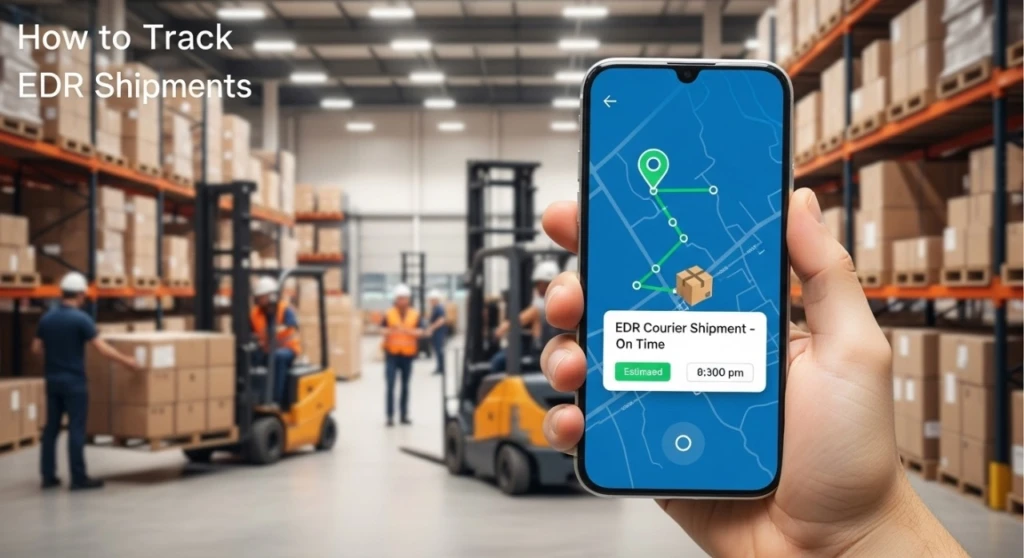 How to Track EDR Courier Shipments