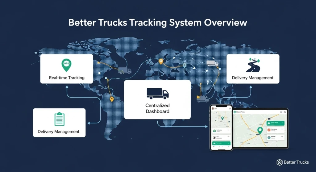 Better Trucks Tracking System Overview