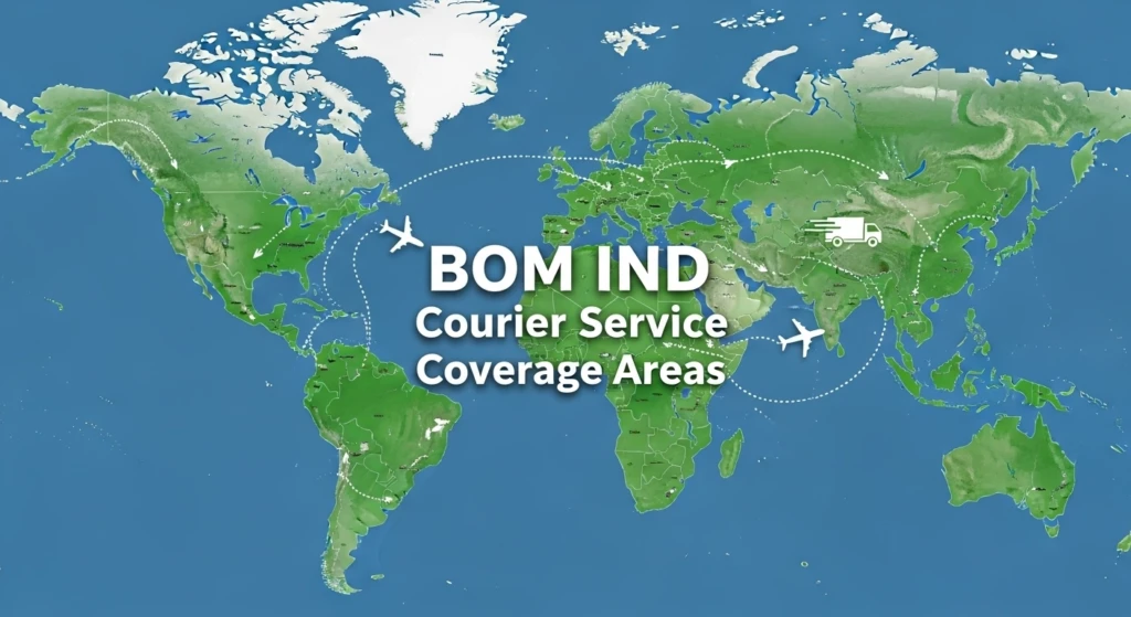 BOM IND Courier Service Coverage Areas