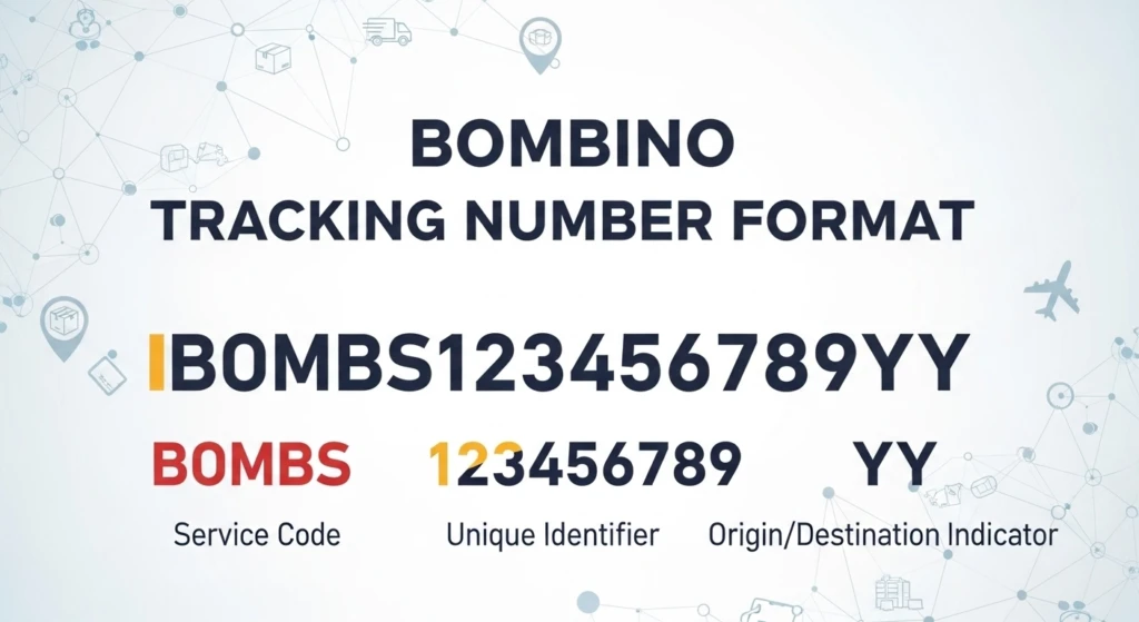 Bombino Tracking Number Format