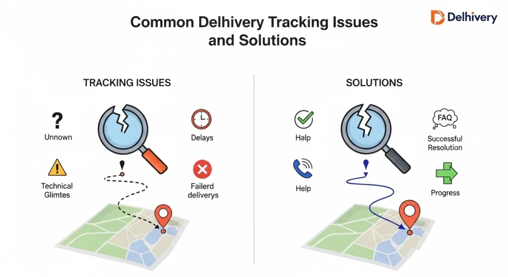 Common Delhivery Tracking Issues and Solutions
