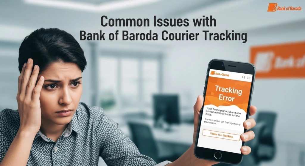 Common Issues with Bank of Baroda Courier Tracking