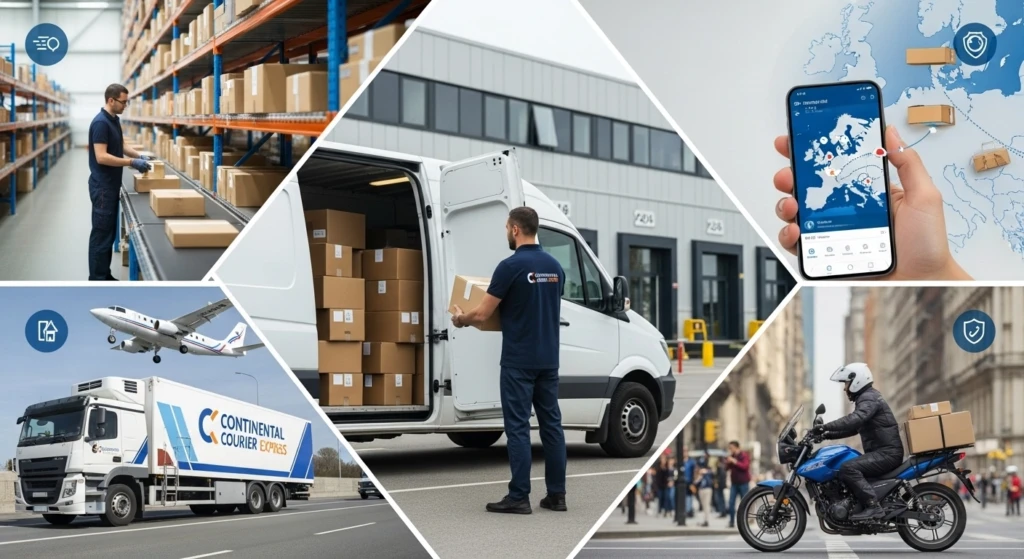 Continental Courier Service Types