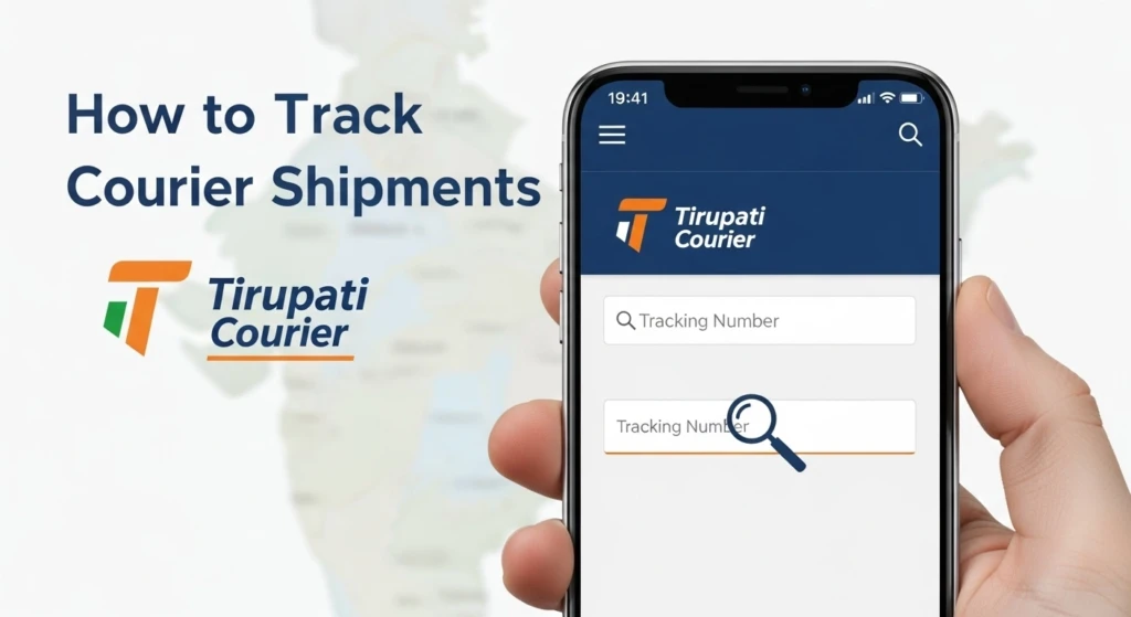 How to Track Tirupati Courier Shipments