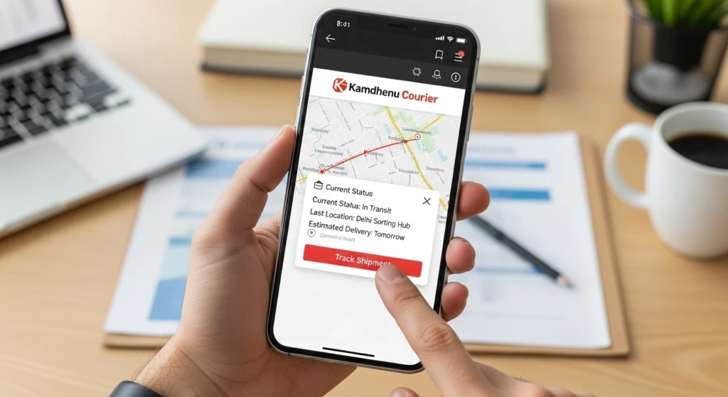 How to Track Your Kamdhenu Courier Shipment Online