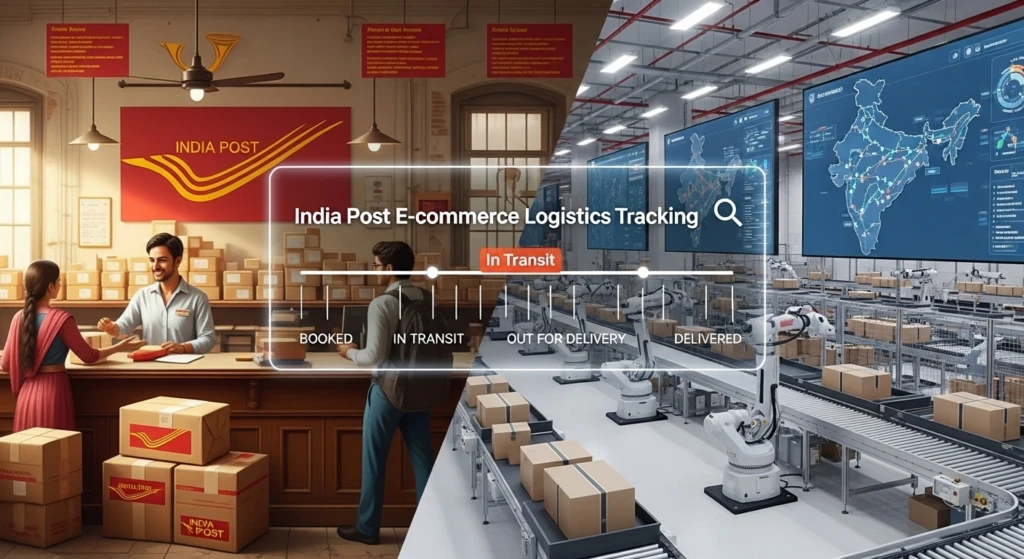 India Post E-commerce Logistics Tracking