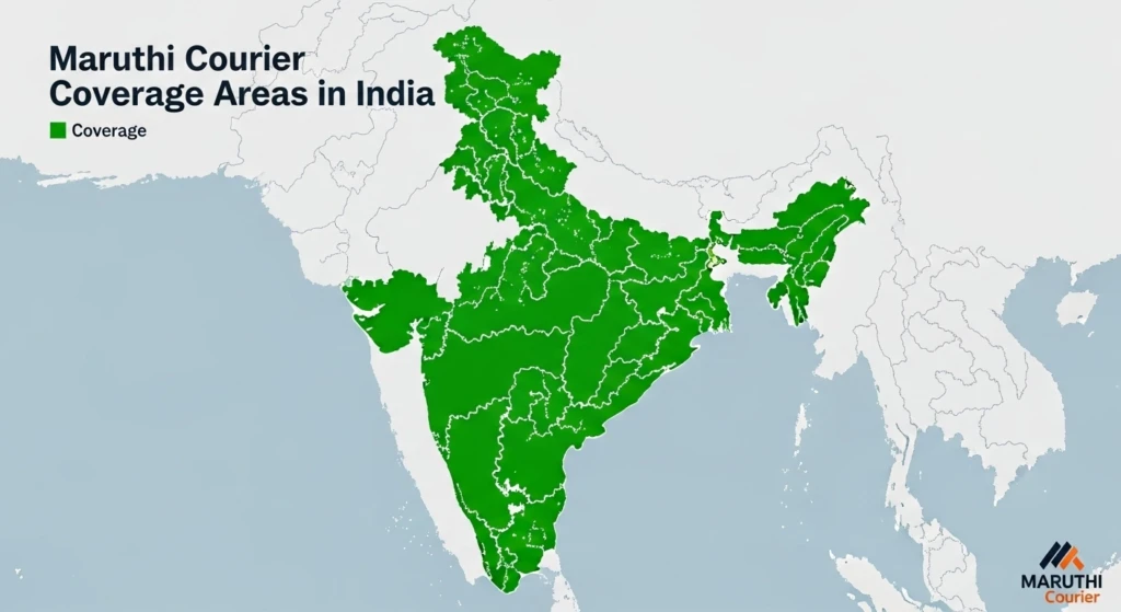 Maruthi Courier Coverage Areas in India