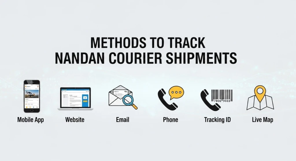 Methods to Track Nandan Courier Shipments