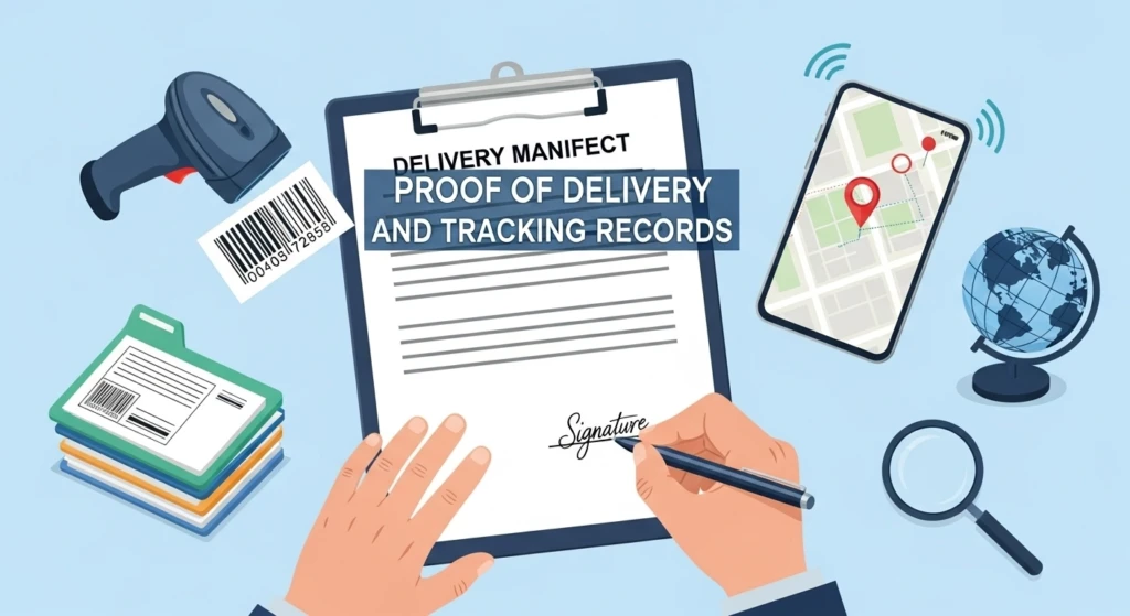 Proof of Delivery and Tracking Records