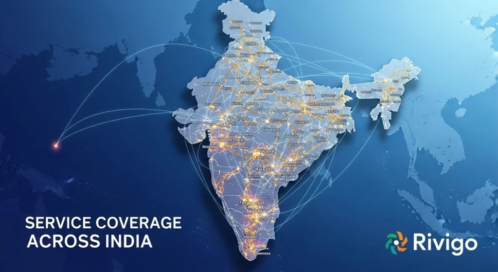 Rivigo Service Coverage Across India