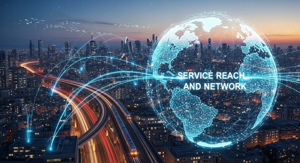 Service Reach and Network