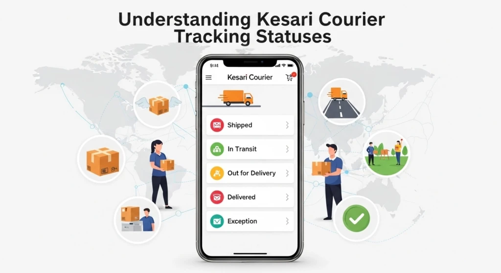 How to Track Your Kesari Courier Shipment