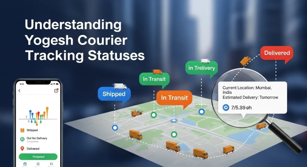 Understanding Yogesh Courier Tracking Statuses